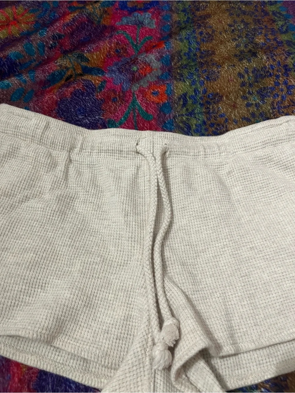 Forever 21 Cream Knit Cozy Lounge Shorts Size Juniors Small